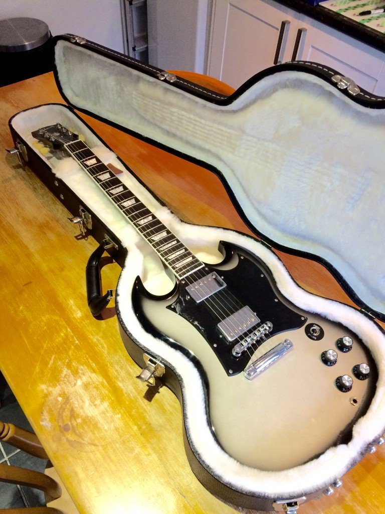 2011 Gibson SG Silverburst (ltd ed.)